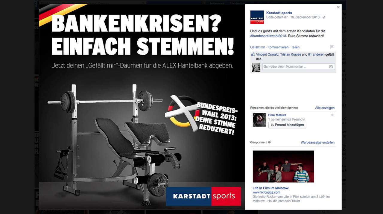 Karstadt Sport Facebook – 6