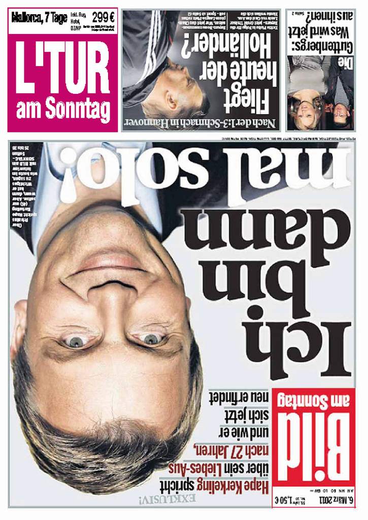 L'tur Bild am Sonntag Seite 1 – 1