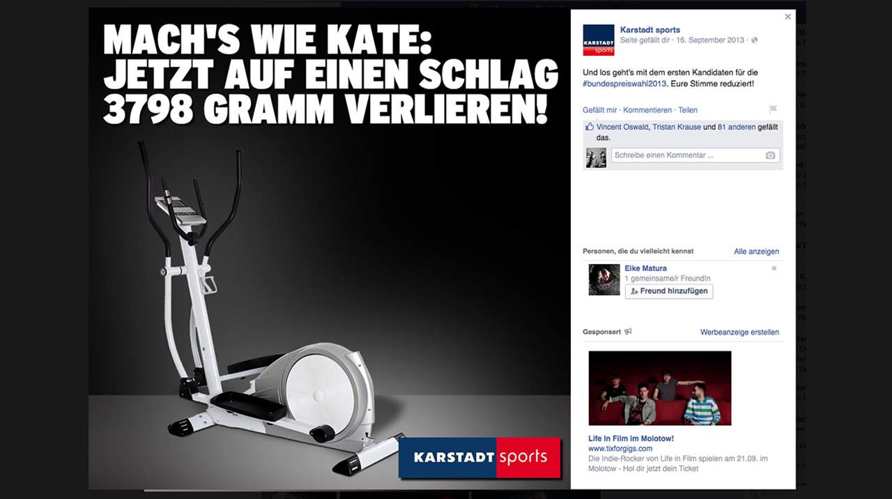 Karstadt Sport Facebook – 3