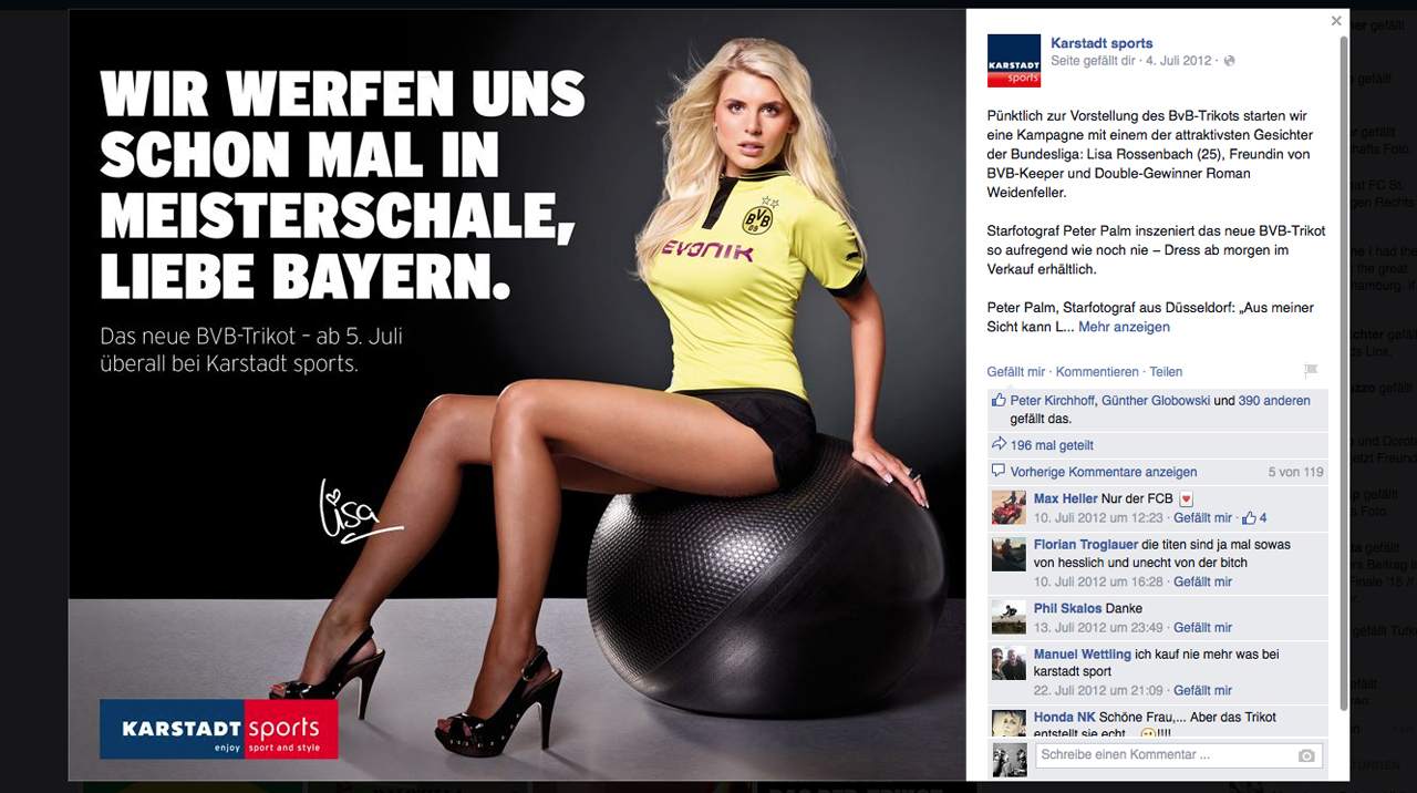 Karstadt Sport Facebook – 1