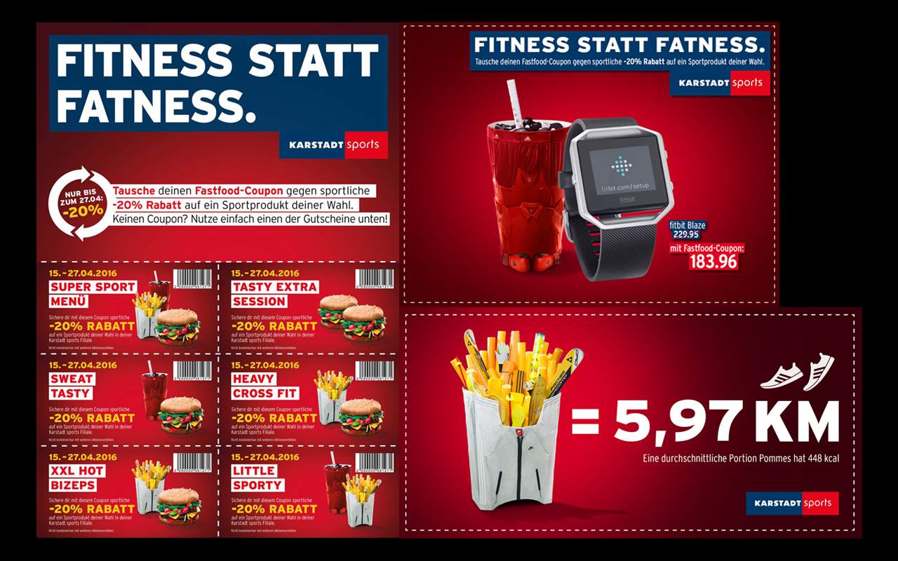 Karstadtsports Fitness Aktion – 1